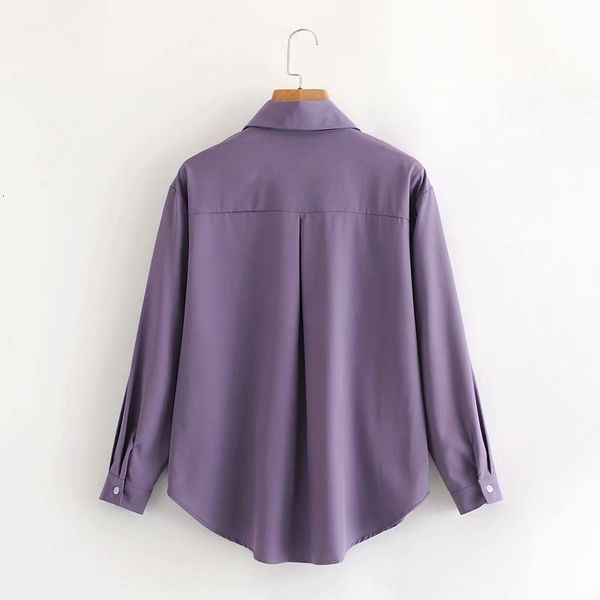 blouses lapel purple single-breasted long-sleeved korean chic female shirt harajuku simple fashion women's, White
blouses lapel purple single-breasted long-sleeved korean chic female shirt harajuku simple fashion women's, White