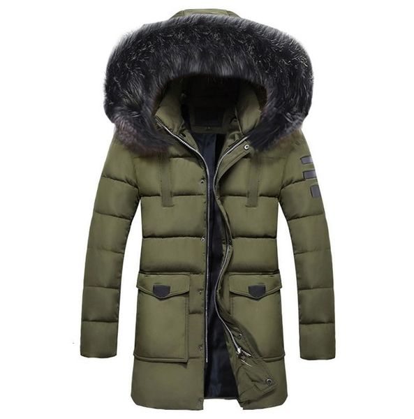 men's jackets winter medium length zipper with fur hat removable design cotton outwear thickened warm down coat man dv8q, Black;brown
men's jackets winter medium length zipper with fur hat removable design cotton outwear thickened warm down coat man dv8q, Black;brown