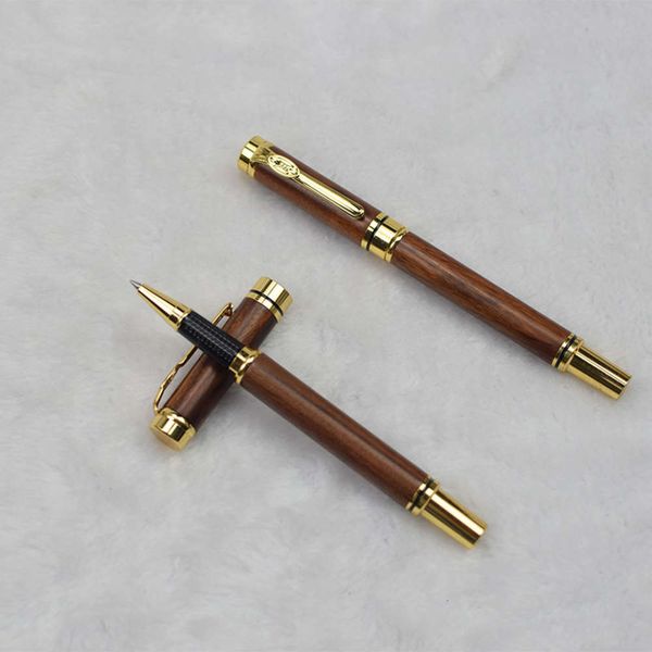 the pen mahogany signature metal pearl ball pencil