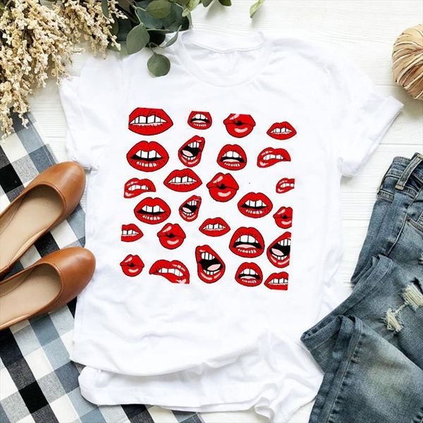 and women lady lip kiss mens t shirt vogue cute fashion cartoon print ladies tee womens clothes female graphic, White;black
and women lady lip kiss mens t shirt vogue cute fashion cartoon print ladies tee womens clothes female graphic, White;black