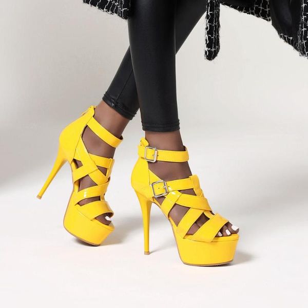 brand elegant sandals women high heels pumps super heel 13cm women's banquet waterproof platform toe 33-48, Black
brand elegant sandals women high heels pumps super heel 13cm women's banquet waterproof platform toe 33-48, Black