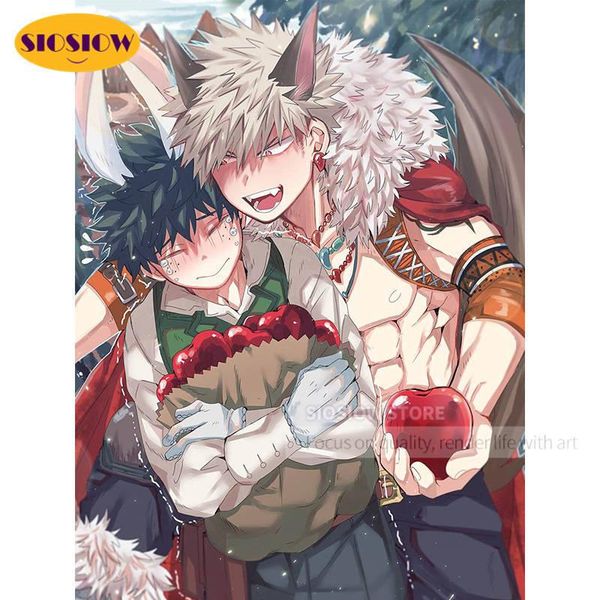 diamond painting diy wall art my hero academia deku kacchan cross stitch pictures 5d embroidery japanese anime handmade gift 
diamond painting diy wall art my hero academia deku kacchan cross stitch pictures 5d embroidery japanese anime handmade gift