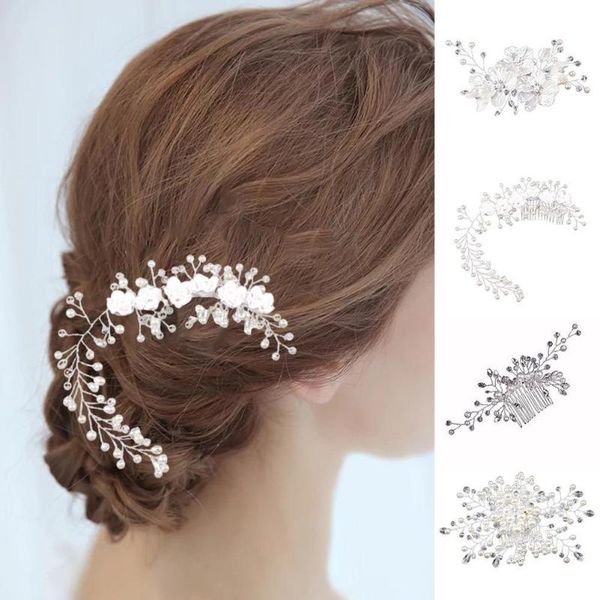 hair clips & barrettes 2021 bridal pearl crystal combs handmade rhinestone flowers comb wedding accessories for women girls, Golden;silver
hair clips & barrettes 2021 bridal pearl crystal combs handmade rhinestone flowers comb wedding accessories for women girls, Golden;silver