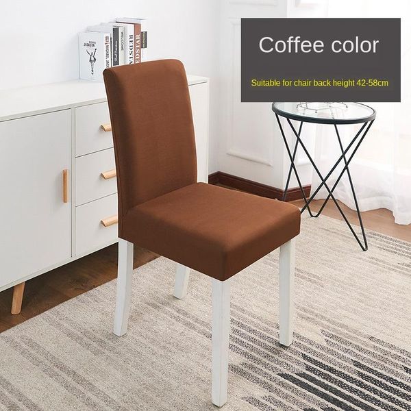 elastic home el chair cover restaurant dining seat custom simple solid color half covers
elastic home el chair cover restaurant dining seat custom simple solid color half covers