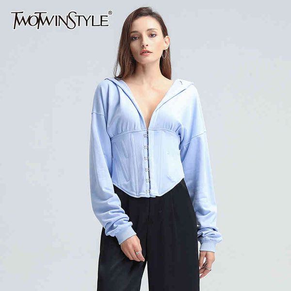 slim sweatshirt for women hooded long sleeve cross drawstring tunic elegant female fashion 210524, Black
slim sweatshirt for women hooded long sleeve cross drawstring tunic elegant female fashion 210524, Black
