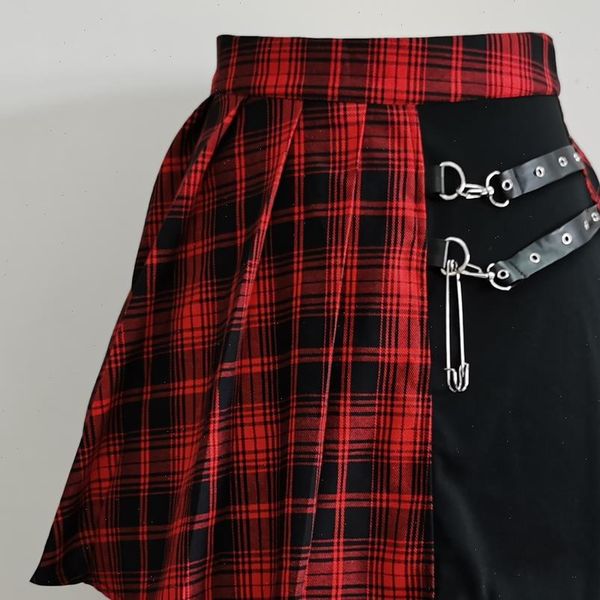 womens harajuku punk irregular women skirt mini pleated skater asymmetric cutout high waist hip hop clubwear gothic, Black
womens harajuku punk irregular women skirt mini pleated skater asymmetric cutout high waist hip hop clubwear gothic, Black