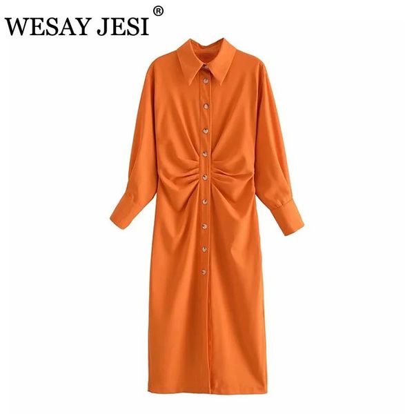 casual dresses wesay jesi women's clothig traf chic button-up draped midi shirt dress vintage long sleeve side zipper female, Black;gray
casual dresses wesay jesi women's clothig traf chic button-up draped midi shirt dress vintage long sleeve side zipper female, Black;gray