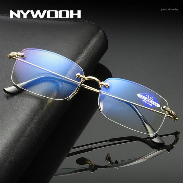 anti blue light reading glasses men women smart bifocal far near goggle anti-fatigue rimless presbyopic eyeglasses +4.0 sunglasses, White;black
anti blue light reading glasses men women smart bifocal far near goggle anti-fatigue rimless presbyopic eyeglasses +4.0 sunglasses, White;black