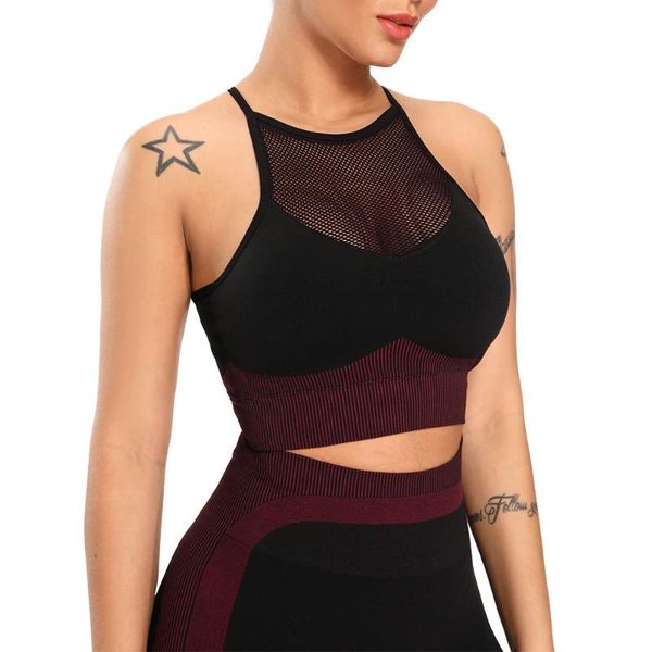 push-up crop mesh sports bra women's breathable hollow fitness beauty back yoga wear underwear outdoor gym clothes outfit
push-up crop mesh sports bra women's breathable hollow fitness beauty back yoga wear underwear outdoor gym clothes outfit