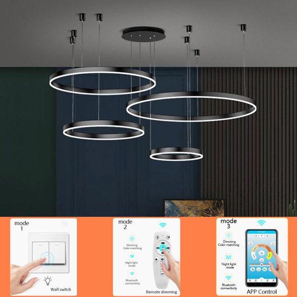 chandeliers multi-layer ring combination indoor lighting chandelier with wedge-shaped black gold brown aluminum frame
chandeliers multi-layer ring combination indoor lighting chandelier with wedge-shaped black gold brown aluminum frame