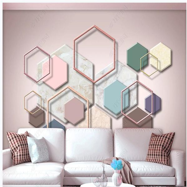 geometric wallpapers fashion background wall 3d murals wallpaper for living room
geometric wallpapers fashion background wall 3d murals wallpaper for living room
