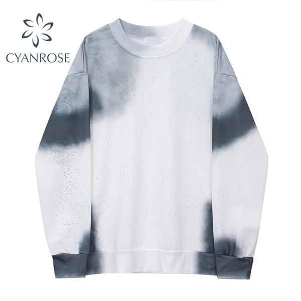 print long sleeve o neck tie dye hoodies cotton spring autumn casual hatless oversize women sweatshirt pullover 210515, Black
print long sleeve o neck tie dye hoodies cotton spring autumn casual hatless oversize women sweatshirt pullover 210515, Black