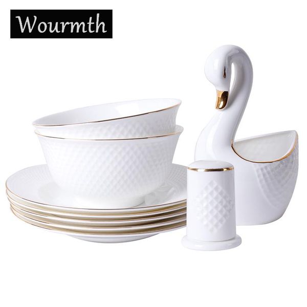 1pcs bone china dish and plates dinnerware soup plate rice bowl ashtray ombination ceramic tableware health safety sets
1pcs bone china dish and plates dinnerware soup plate rice bowl ashtray ombination ceramic tableware health safety sets