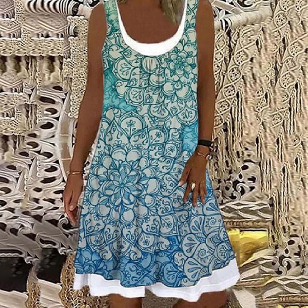 casual dresses summer women loose bohemia mini dress fashion beach style sleeveless o-neck tank plus size sundress vestidos#35, Black;gray
casual dresses summer women loose bohemia mini dress fashion beach style sleeveless o-neck tank plus size sundress vestidos#35, Black;gray