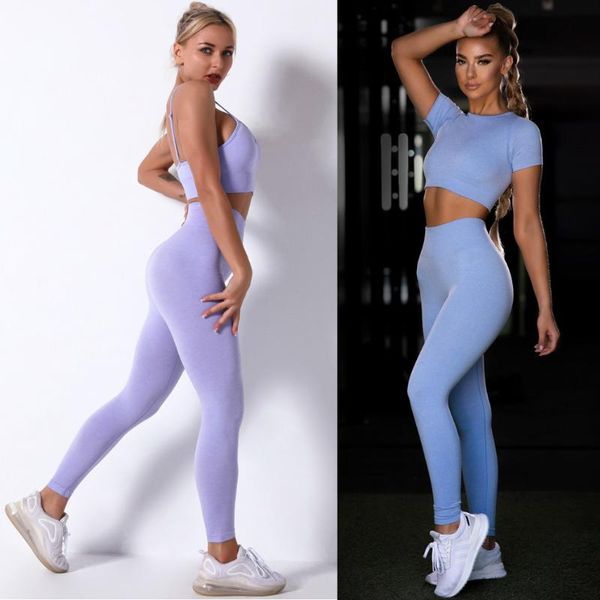 seamless yoga set women workout sportswear fitness clothes for clothing gym leggings sport suit outfit