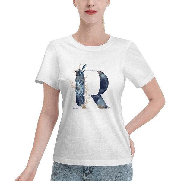 women's t-shirt floral alphabet letters r women 2021 summer short sleeve flower fashion lady t-shirts t ladies womens graphic female te, White
women's t-shirt floral alphabet letters r women 2021 summer short sleeve flower fashion lady t-shirts t ladies womens graphic female te, White