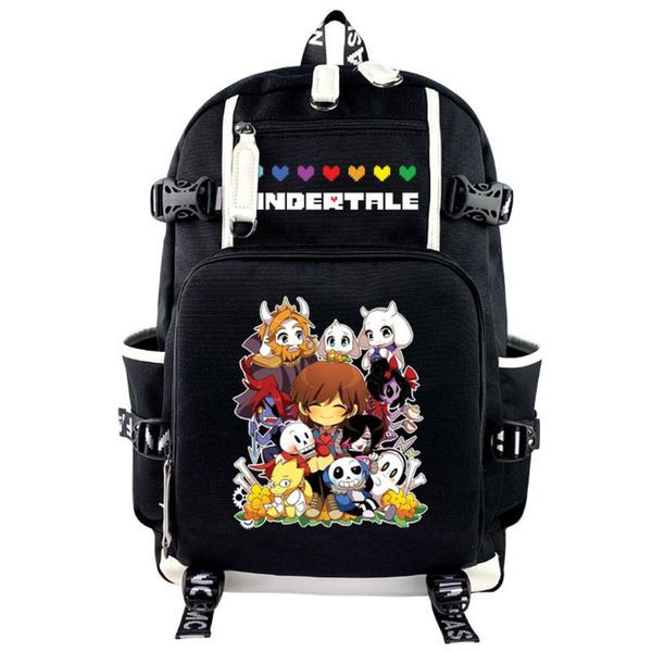 backpack undertale black men women waterproof canvas school bag laplarge capacity student/kids bookbag
backpack undertale black men women waterproof canvas school bag laplarge capacity student/kids bookbag