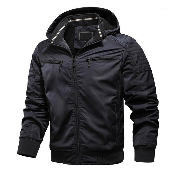 men's jackets little rain wind breaker jacket men hooded fleece waterproof softshell windbreakers male outwear winter, Black;brown
men's jackets little rain wind breaker jacket men hooded fleece waterproof softshell windbreakers male outwear winter, Black;brown