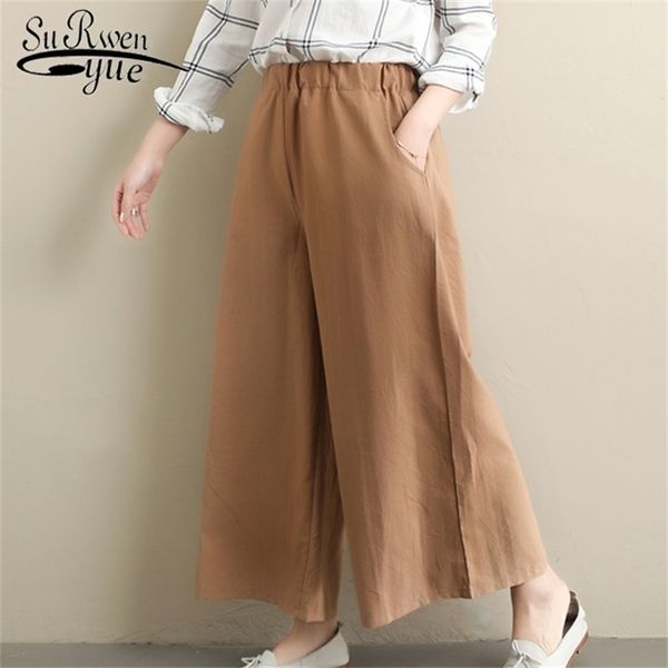 elastic waist women pants autumn casual loose wide leg cotton fashion trousers solid flare 2467 210421, Black;white
elastic waist women pants autumn casual loose wide leg cotton fashion trousers solid flare 2467 210421, Black;white