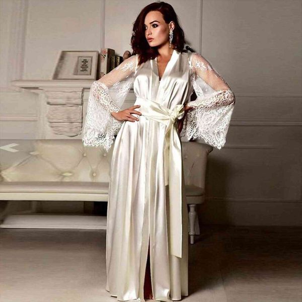 satin pyjamamas lace patchwork women sleepwear hollow out sleeve bridal wedding nightwear rayon home wear nighty robe d30, Black;red
satin pyjamamas lace patchwork women sleepwear hollow out sleeve bridal wedding nightwear rayon home wear nighty robe d30, Black;red