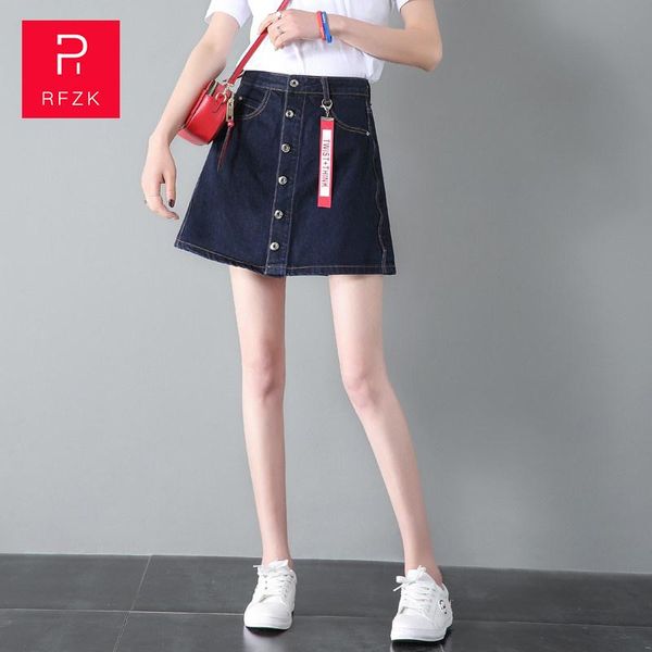 denim skirt high waist a-line mini skirts women 2021 summer arrivals street pockets button all-matched jeans, Black
denim skirt high waist a-line mini skirts women 2021 summer arrivals street pockets button all-matched jeans, Black