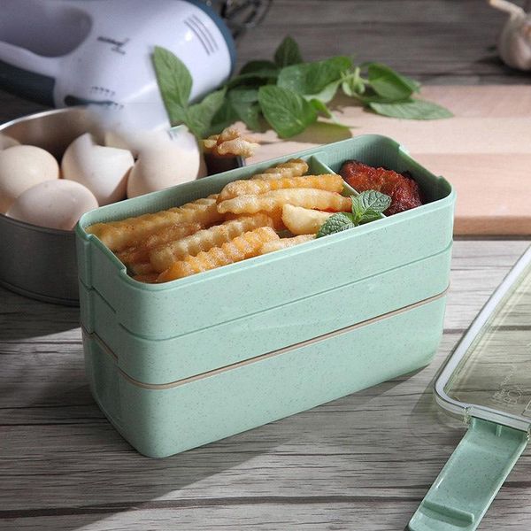 dinnerware sets student portable lunch box eco-friendly storage container bento bag microwave 3 layer wheat straw boxes
dinnerware sets student portable lunch box eco-friendly storage container bento bag microwave 3 layer wheat straw boxes