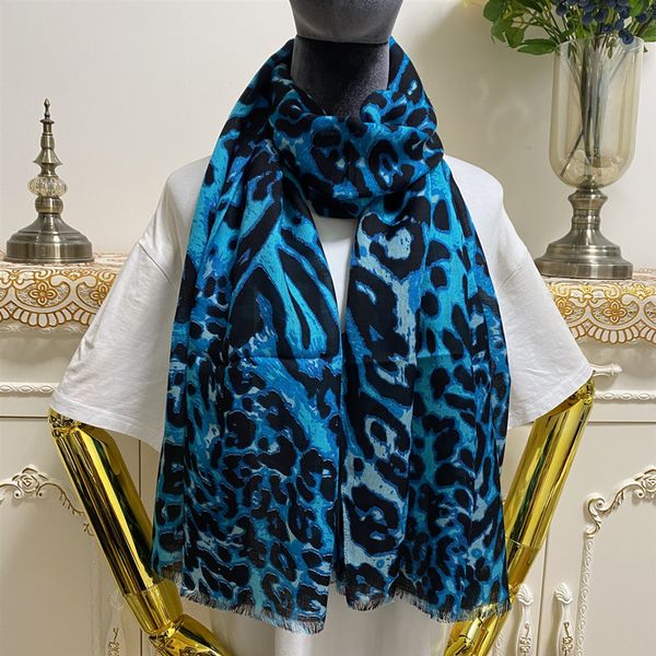 women's scarf good quality 50%silk 50%wool material thin and soft print leopard grain pattern long scarves for women size 170cm -63cm, Blue;gray
women's scarf good quality 50%silk 50%wool material thin and soft print leopard grain pattern long scarves for women size 170cm -63cm, Blue;gray