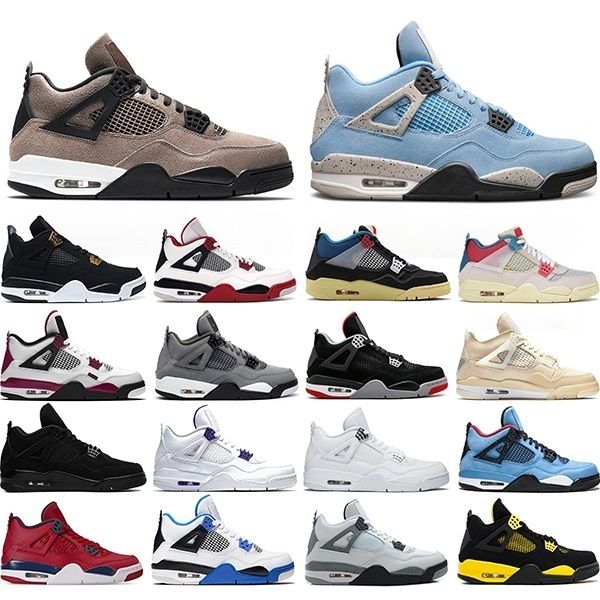 men basketball shoes 4s university blue taupe haze fire red guava ice black cat og bred mens trainers sports sneakers
men basketball shoes 4s university blue taupe haze fire red guava ice black cat og bred mens trainers sports sneakers
