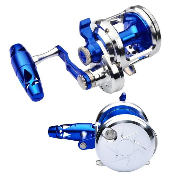 jigging reels 8+1bb 5.7:1 (left/right-hand) trolling blue with silver color aluminum cnc machined seawater reel baitcasting
jigging reels 8+1bb 5.7:1 (left/right-hand) trolling blue with silver color aluminum cnc machined seawater reel baitcasting