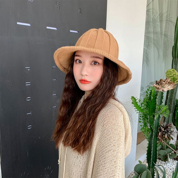 fisherman's hat ladies autumn and winter designer versatile wool warm knitting fashion lovely wide brim high basin
fisherman's hat ladies autumn and winter designer versatile wool warm knitting fashion lovely wide brim high basin