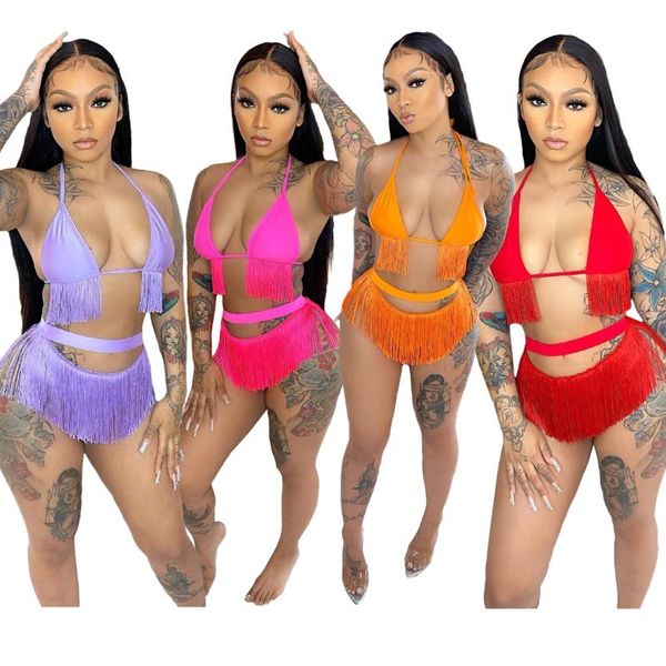 women's swimwear solid color tassel swimsuit beach wear summer crop shorts suits bandage 2 piece bikini sets club party bathing ou, White;black
women's swimwear solid color tassel swimsuit beach wear summer crop shorts suits bandage 2 piece bikini sets club party bathing ou, White;black