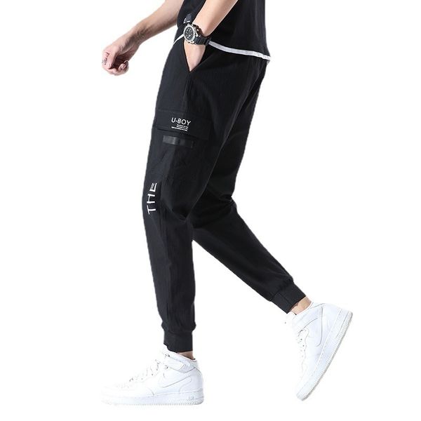 overalls men's sports leggings trend casual pants junior high school students, Black
overalls men's sports leggings trend casual pants junior high school students, Black