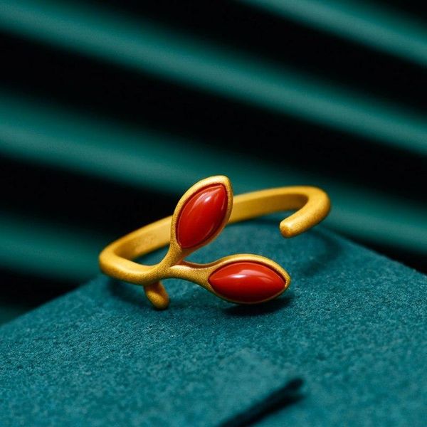 cluster rings manufacturer's one 925 pure silver plated antique gold inlaid with natural south red ring, Golden;silver
cluster rings manufacturer's one 925 pure silver plated antique gold inlaid with natural south red ring, Golden;silver