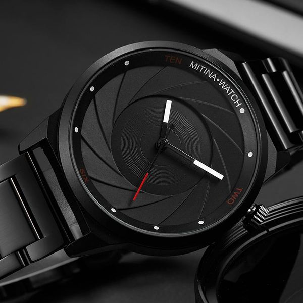 wristwatches luxury cool men black steel watch fashion brand sports unique design quartz wrist watches male clock relogio masculino, Slivery;brown
wristwatches luxury cool men black steel watch fashion brand sports unique design quartz wrist watches male clock relogio masculino, Slivery;brown