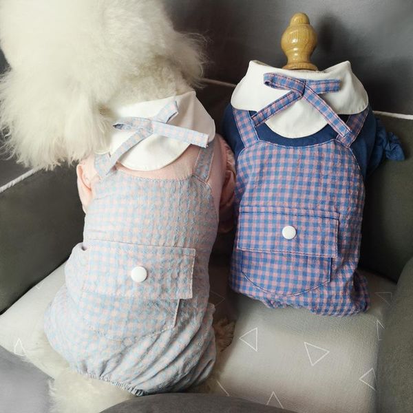 dog apparel 2021 plaid overalls pet fake two-piece suspenders four-legged clothes cute puppy teddy pomeranian
dog apparel 2021 plaid overalls pet fake two-piece suspenders four-legged clothes cute puppy teddy pomeranian