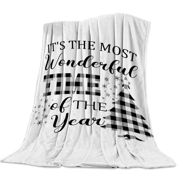 Throw Blanket for Sofa Couch- Buffalo Black White Plaid Christmas Tree Snowflake 59 x 79 Inche Flannel Bed Blanket Lightweight
Throw Blanket for Sofa Couch- Buffalo Black White Plaid Christmas Tree Snowflake 59 x 79 Inche Flannel Bed Blanket Lightweight