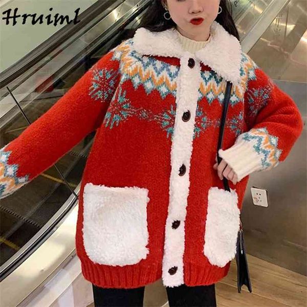 christmas costume long sleeve slim printing small fresh style cardigan women lazy loose warm knitted jacket 210513, White;black
christmas costume long sleeve slim printing small fresh style cardigan women lazy loose warm knitted jacket 210513, White;black