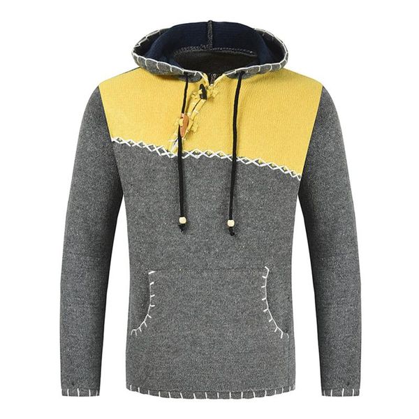 men's sweaters fashion patchwork knit hooded 2021 o-neck long sleeve slim fit pullover daily warm autumn winter #t3g, White;black
men's sweaters fashion patchwork knit hooded 2021 o-neck long sleeve slim fit pullover daily warm autumn winter #t3g, White;black