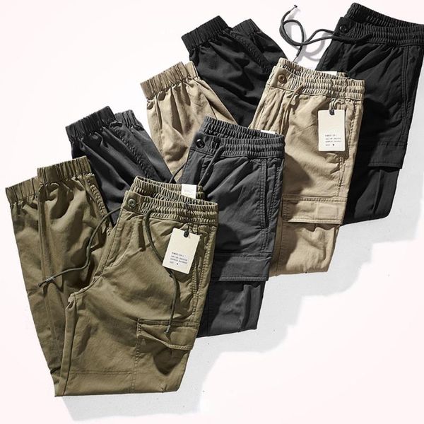 men's pants elastic washed distressed drawstring trousers functional overalls ankle-tied casual men 's loose harem, Black
men's pants elastic washed distressed drawstring trousers functional overalls ankle-tied casual men 's loose harem, Black