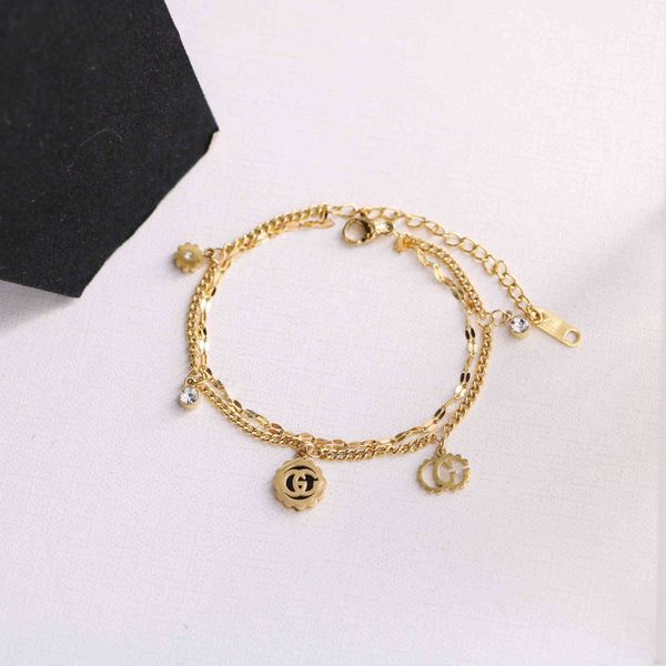 design jewelry display titanium steel lace diamond small chrysanthemum double thin chain bracelet simple fashion, Black
design jewelry display titanium steel lace diamond small chrysanthemum double thin chain bracelet simple fashion, Black