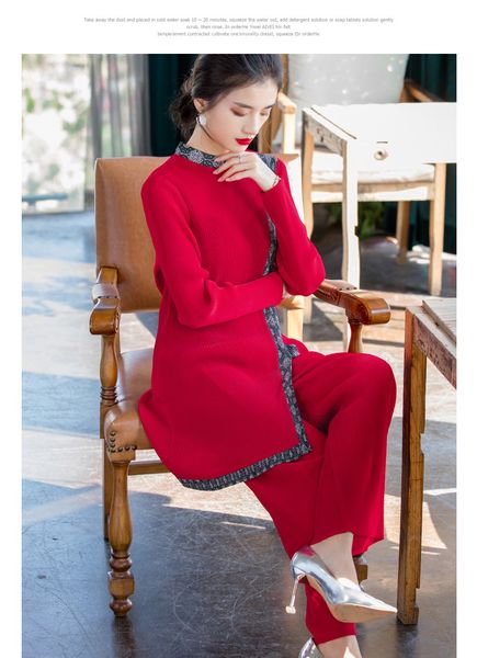 dresses miyake fold solid sleeve stand collar long t-shirt + wide leg pants patchwork suit, White
dresses miyake fold solid sleeve stand collar long t-shirt + wide leg pants patchwork suit, White