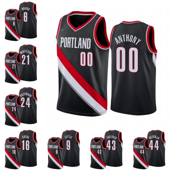 portlandtrailblazersmen kent bazemore anthony tolliver carmelo anthony hassan whiteside nik stauskas skal labissiere jerse, Black
portlandtrailblazersmen kent bazemore anthony tolliver carmelo anthony hassan whiteside nik stauskas skal labissiere jerse, Black