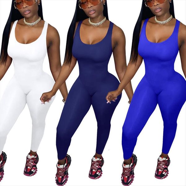 suspender solid color women romper u neck slimming long pants summer female sleeveless skinny jumpsuits, Black;white
suspender solid color women romper u neck slimming long pants summer female sleeveless skinny jumpsuits, Black;white