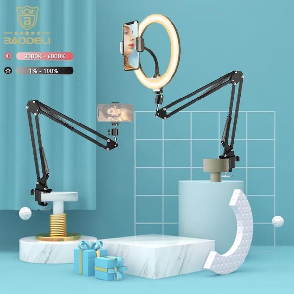 flash heads led selfie ring light with long arm circle fill dimmable round lamp tripod makeup pography ringlight phone stand holder
flash heads led selfie ring light with long arm circle fill dimmable round lamp tripod makeup pography ringlight phone stand holder
