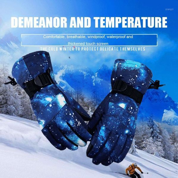 motorcycle gloves sports full finger ski snowboard winter windproof thickened warm skiing anti slip mittens cycling1, Black
motorcycle gloves sports full finger ski snowboard winter windproof thickened warm skiing anti slip mittens cycling1, Black
