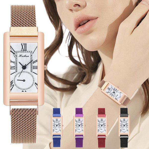 wristwatches for women luxury fashionable stainless steel wrist watch quartz watches gift ladies orologio donna lusso, Slivery;brown
wristwatches for women luxury fashionable stainless steel wrist watch quartz watches gift ladies orologio donna lusso, Slivery;brown