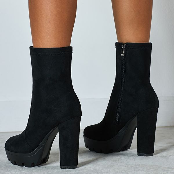 summer autumn 2021 new women ankle boots autumn round toe platform boots fashion black suede high heel shoes botas mujer
summer autumn 2021 new women ankle boots autumn round toe platform boots fashion black suede high heel shoes botas mujer
