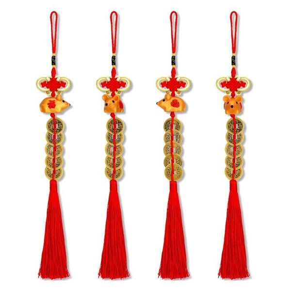 decorative objects & figurines five copper coins and one mouse ornament hung decorated the golden lucky coin of year rat. chinese knot penda
decorative objects & figurines five copper coins and one mouse ornament hung decorated the golden lucky coin of year rat. chinese knot penda