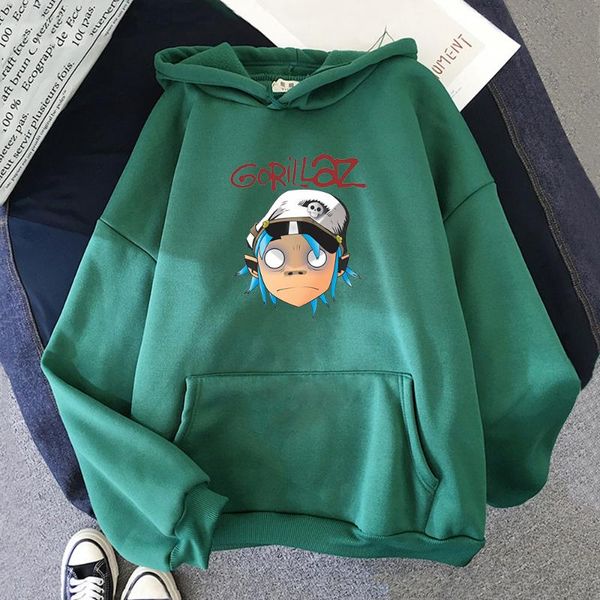 men's hoodies & sweatshirts anime gorillaz men women hip- clothes streetwear brand music band clothing autumn winter sudaderas, Black
men's hoodies & sweatshirts anime gorillaz men women hip- clothes streetwear brand music band clothing autumn winter sudaderas, Black