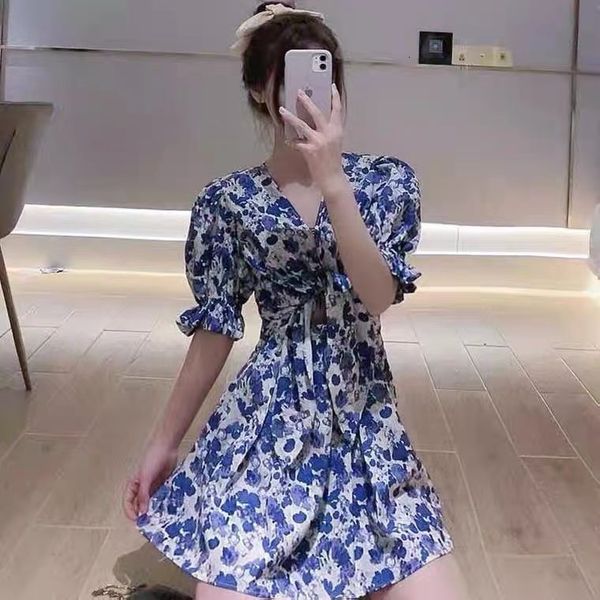 casual dresses cmaz women's french minority floral dress collar strap 34wv, Black;gray
casual dresses cmaz women's french minority floral dress collar strap 34wv, Black;gray